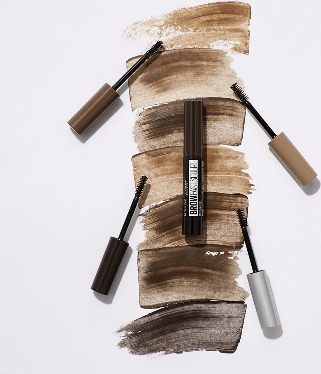 Maybelline Brow Fast Sculpt - 06 Deep Brown - Wenkbrauwgel - Afbeelding 4