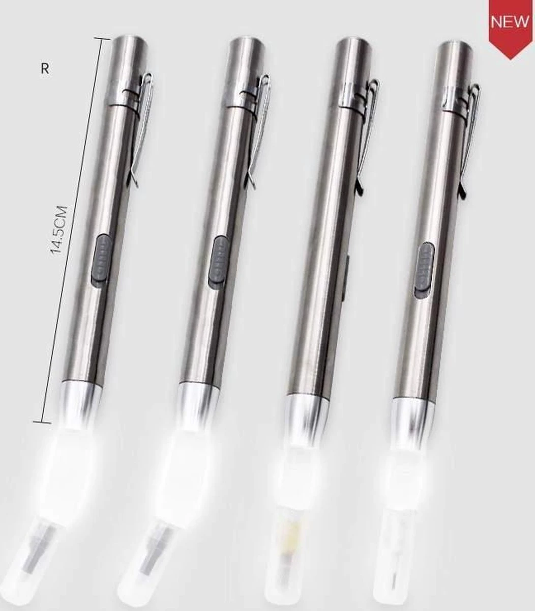 Microblading Pen Met Led Verlichting – Microblading Pen – Microblade Houder Met LED Lamp - Wenkbrauw Microblading Pen - Eyebrow Tattoo Pen - 3D- Hoge Kwaliteit – Herbruikbaar. - Afbeelding 3