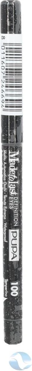 Pupa Milano Made To Last Definition Eyes Oogpotlood - 100 Deep Black - Afbeelding 7