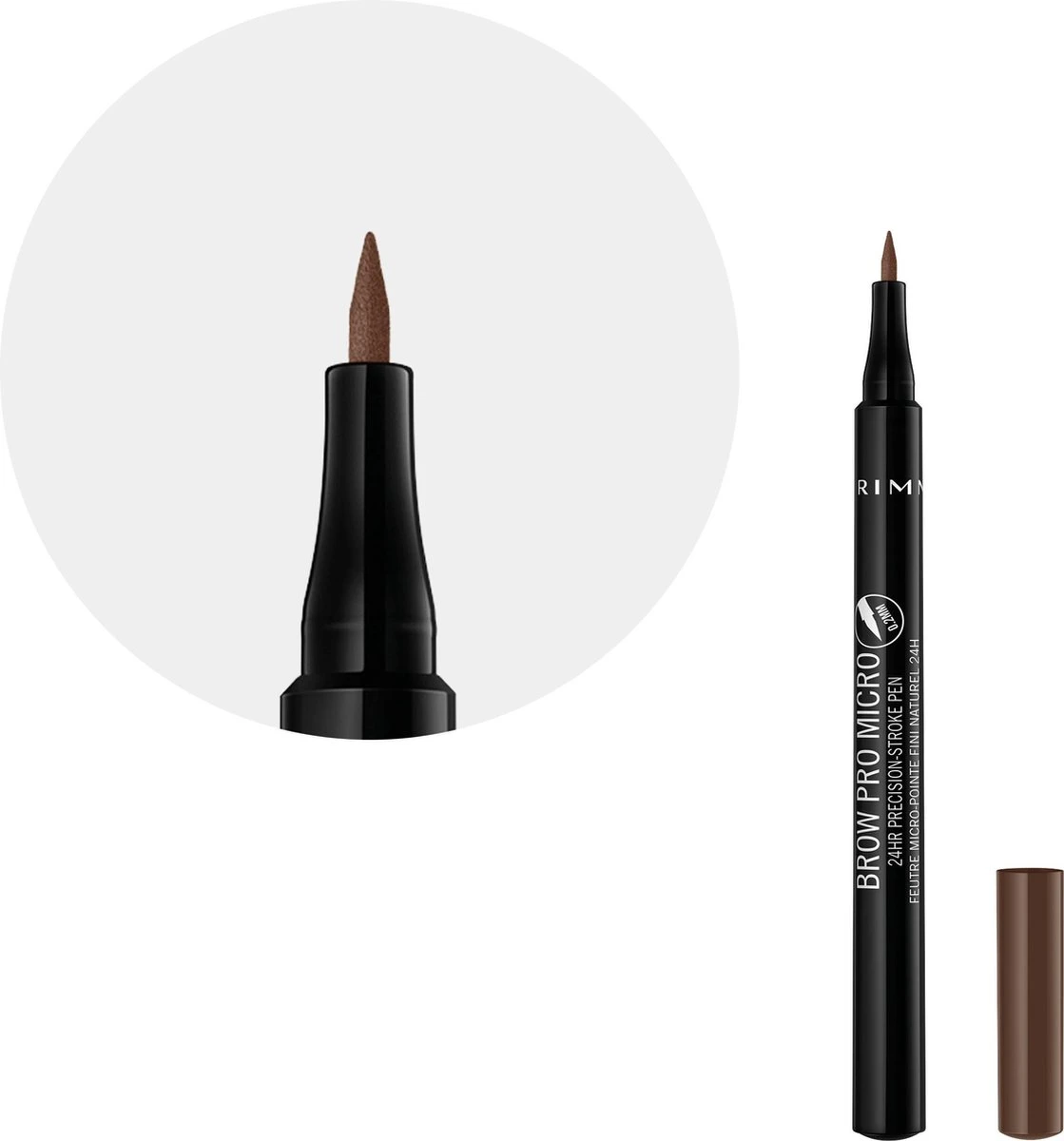 Rimmel London Brow Pro Micro Eyebrow Gel - 003 Soft Brown - Afbeelding 9