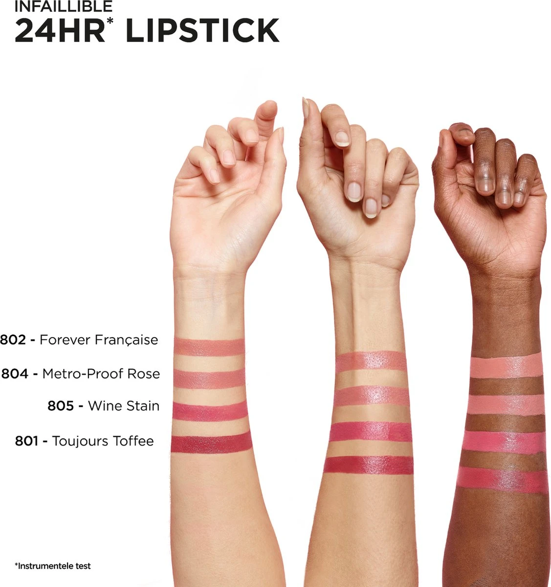 L’Oréal Paris Lippenstift Infaillible 24H - 801 Toujours Toffee 5 Ml - Afbeelding 3