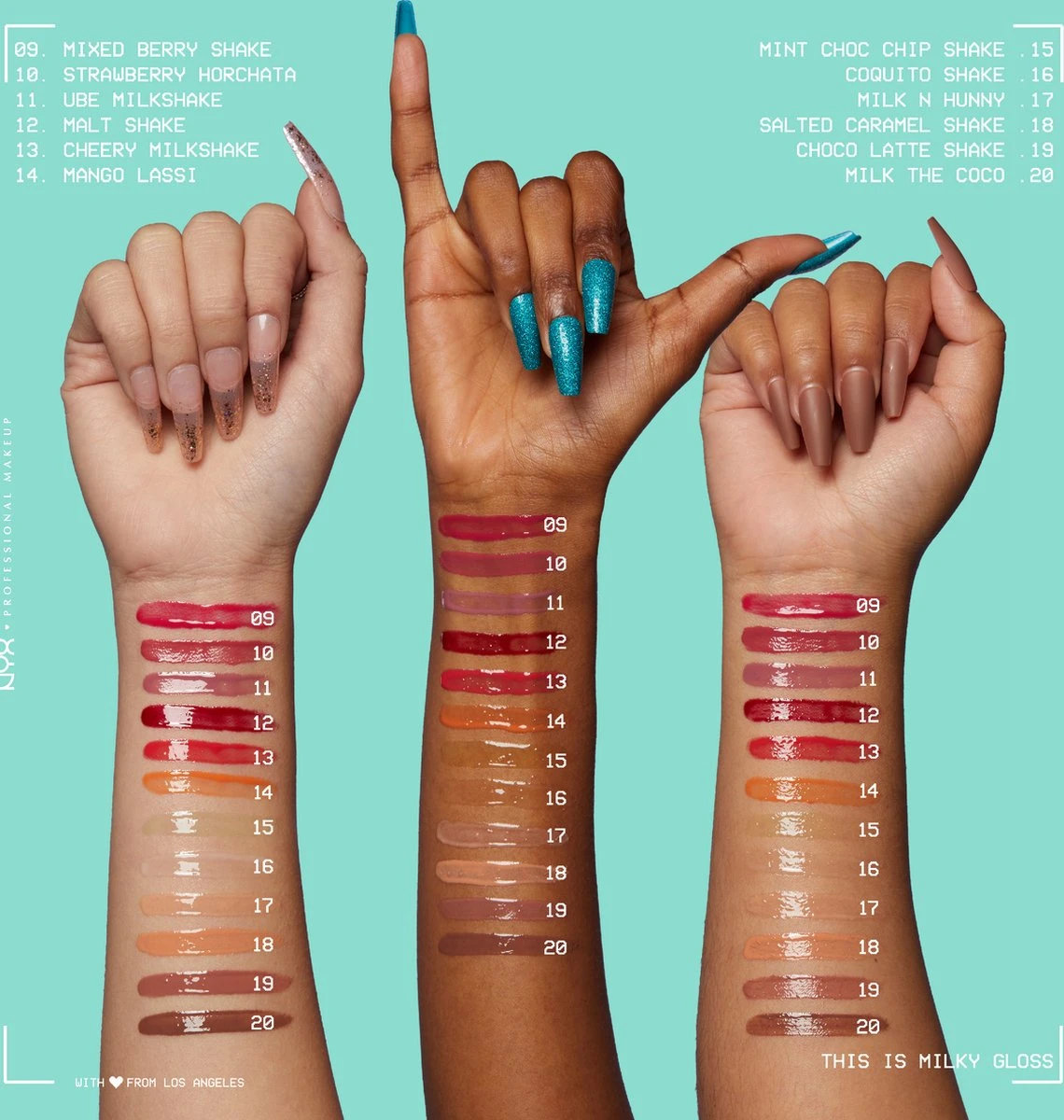 NYX Professional Makeup This Is Milky Gloss - TIMG19 Choco Latte Shake - Lipgloss - 4 Ml - Afbeelding 3