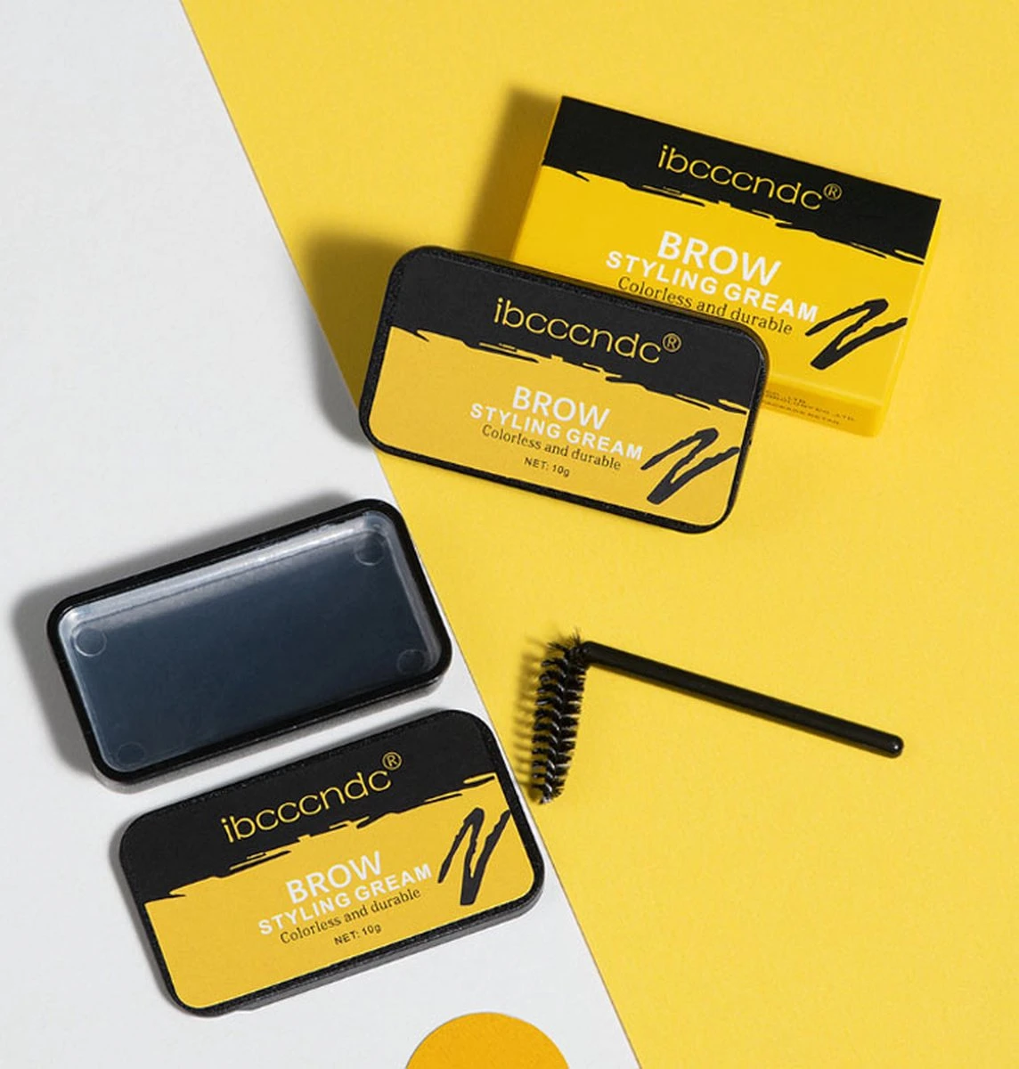 Palm Brow Styling Soap - 100% Vegan - Wenkbrauw Styling Zeep - Wenkbrauwgel Met Langdurig Effect – Veilig En Natuurlijk – Brow Shaping - Wenkbrauw Soap - Afbeelding 3