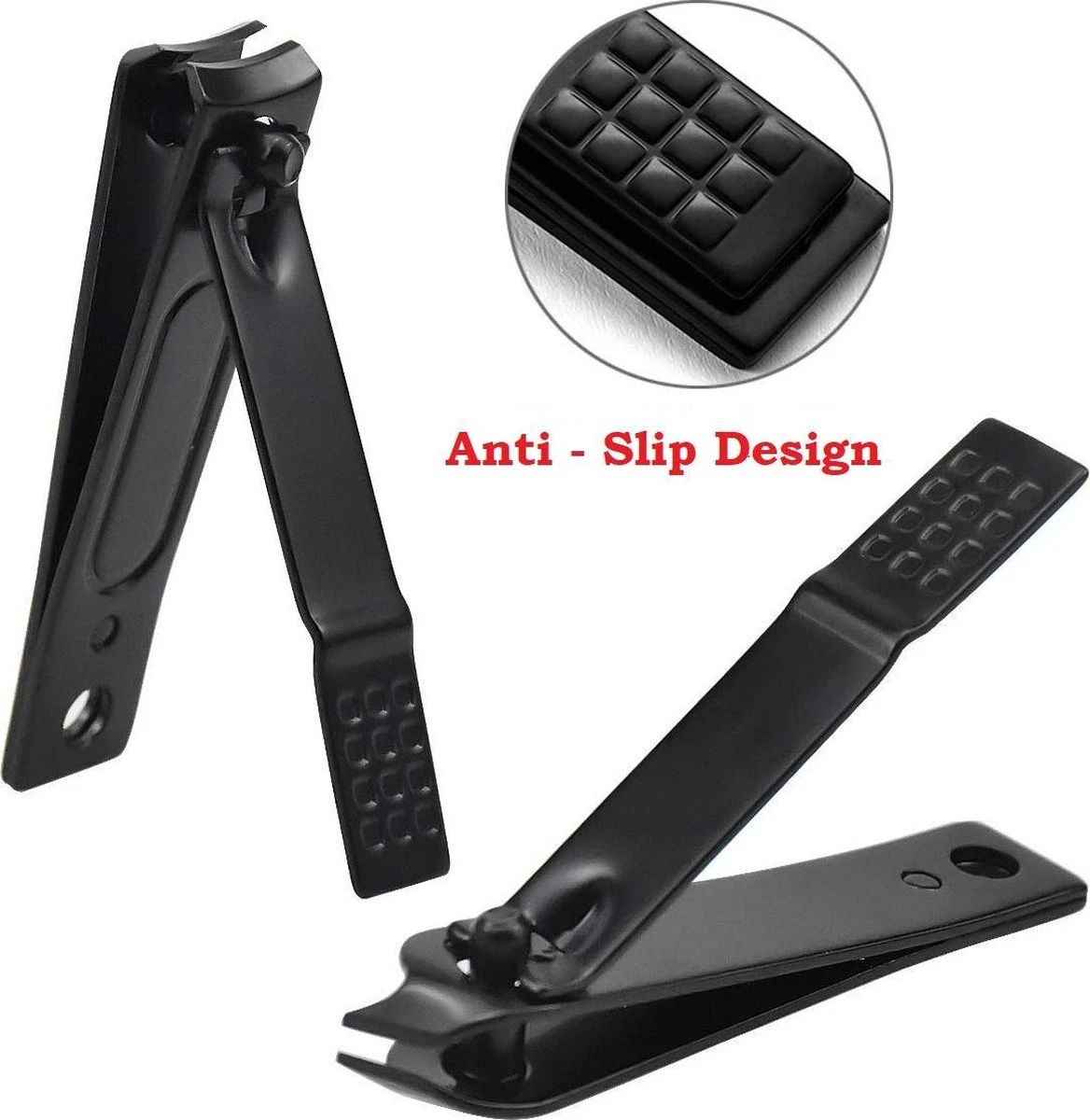 XYZ Goods - Manicure En Pedicure Set - 18 Delige-set Inclusief Nagelknipper In Nette Lederen Opberg Etui - Afbeelding 3