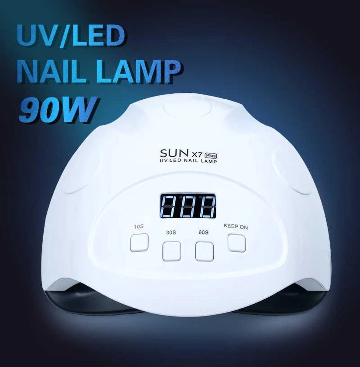 Nageldroger- 90 Watt LED UV Inclusief Manicure- Pedicure Set - Professioneel - Nagel Lamp LED - Professionele Nageldroger - Ledlamp - Gel Nagellak - Gelpolish - Gel Nagels - Builder Gel - Acryl - Afbeelding 4
