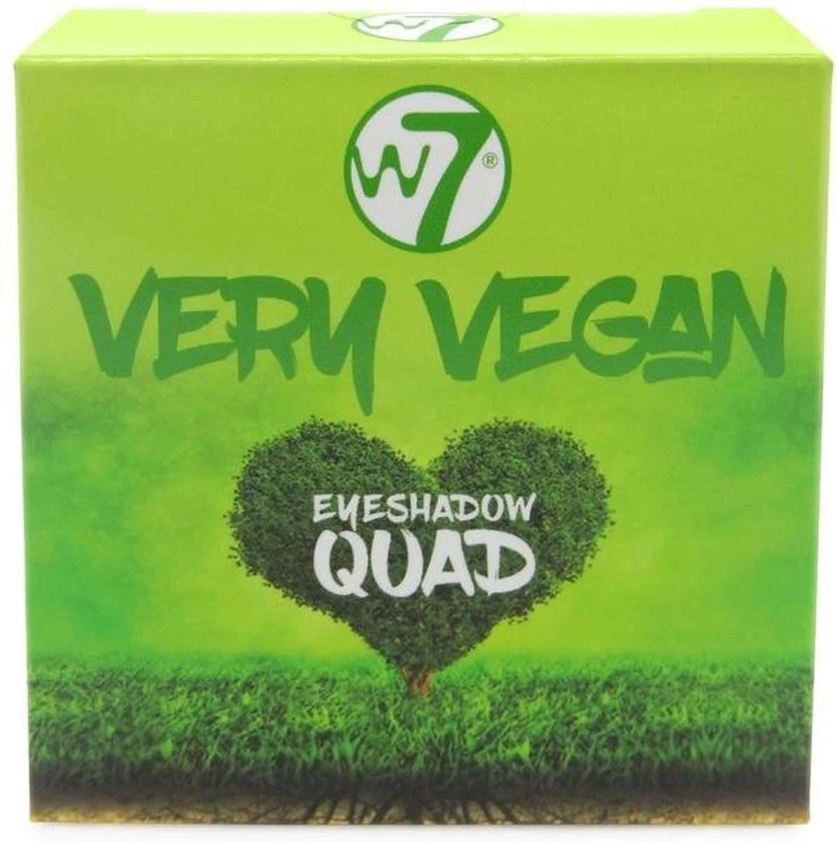 W7 Very Vegan Quad Eyeshadow Summer Sand