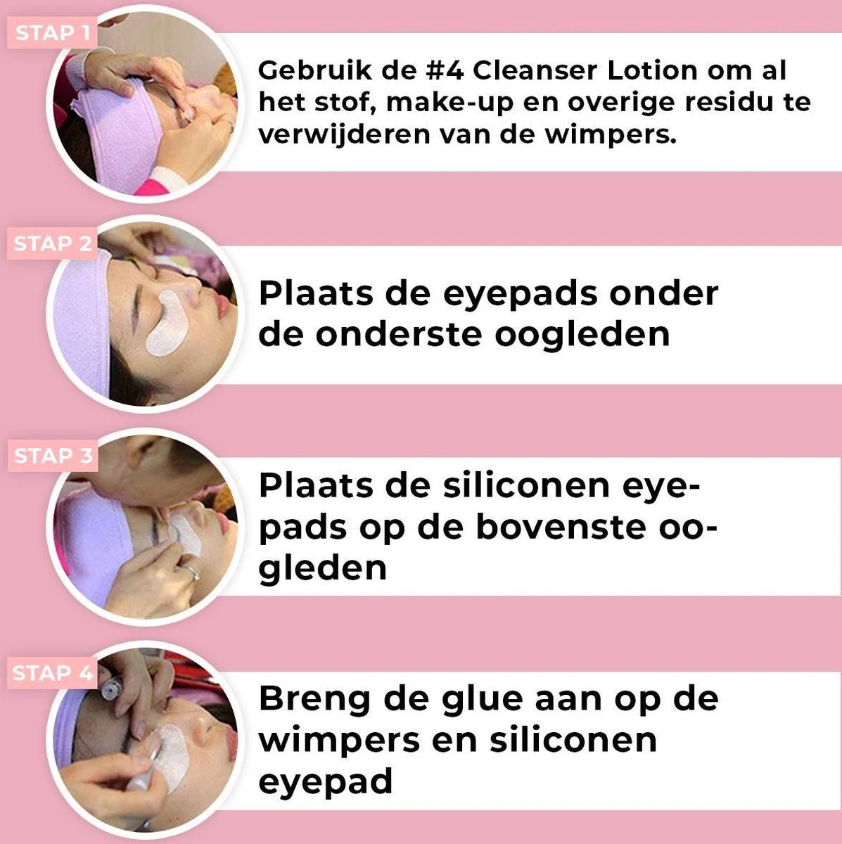 Iconsign Upgraded Wimper Lifting Set - Uitgebreide Versie - Lash Lift Set – 25-delig - Afbeelding 4