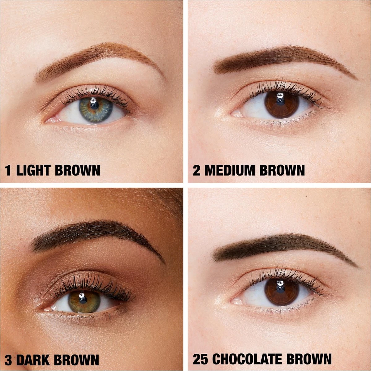 Maybelline New York - Tattoo Brow Peel-Off Wenkbrauwgel - 25 Chocolate Brown - Bruin - Afbeelding 5