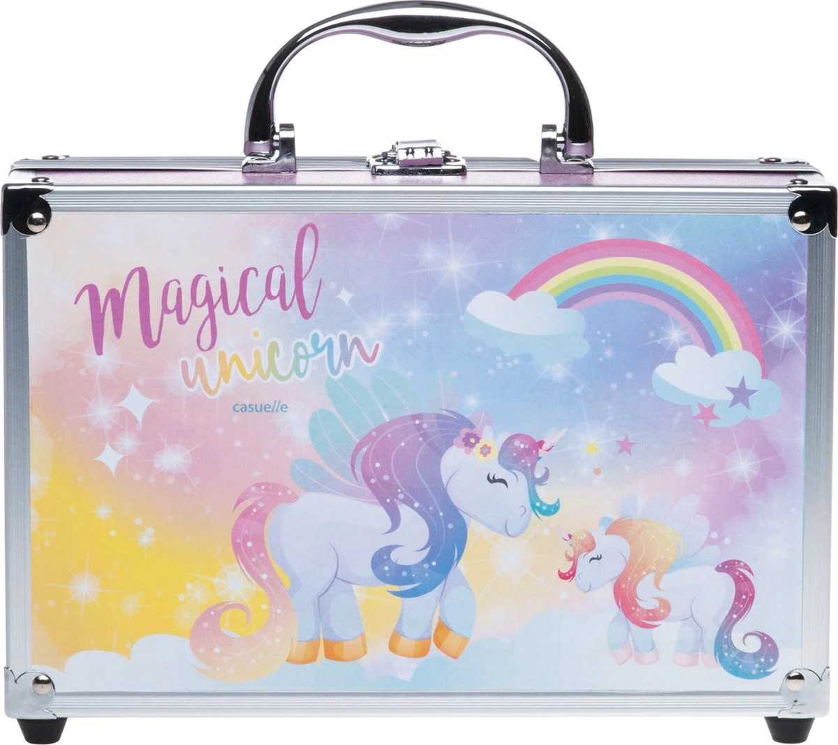Unicorn Make-up Koffer 42 Delig - Make Up Koffer Met Inhoud - Make Up Koffer Meisjes - Make Up Koffer Kinderen - Afbeelding 2
