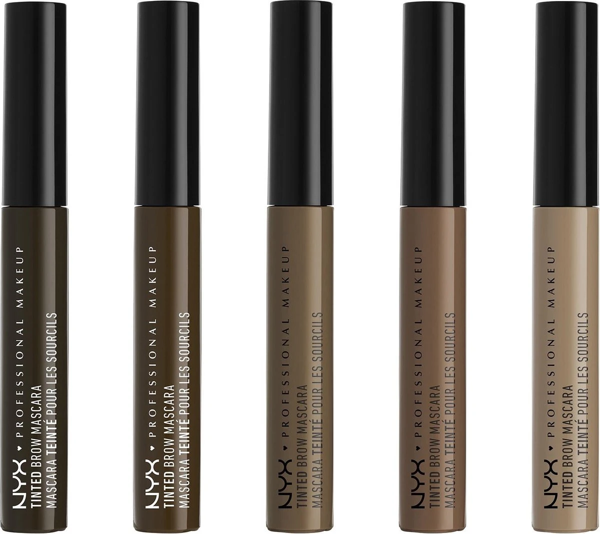 NYX Professional Makeup Tinted Brow Mascara - Chocolate TBM02 - Wenkbrauwgel - Afbeelding 4