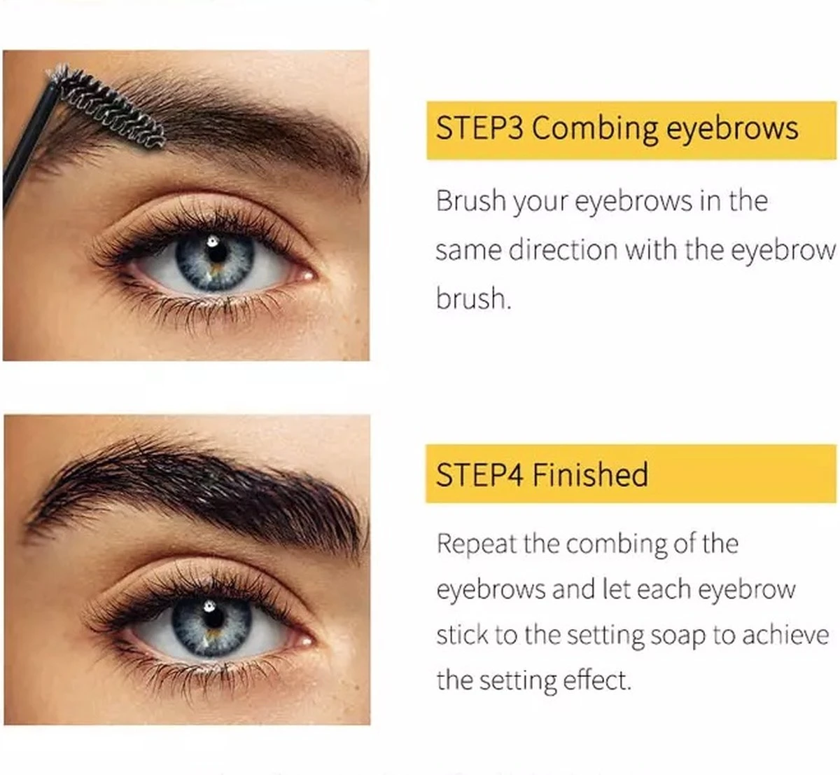 Palm Brow Styling Soap - 100% Vegan - Wenkbrauw Styling Zeep - Wenkbrauwgel Met Langdurig Effect – Veilig En Natuurlijk – Brow Shaping - Wenkbrauw Soap - Afbeelding 9