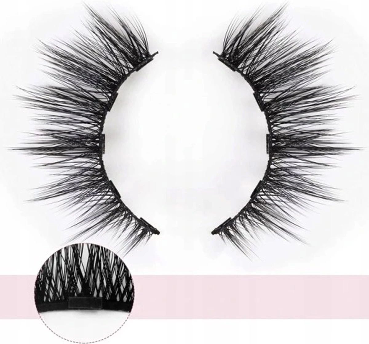 Magnetische Wimpers - Eyeliner & Pincet - Wimper Extension - 3 Paar Nepwimpers - Lashes Set - Rheme - Afbeelding 2