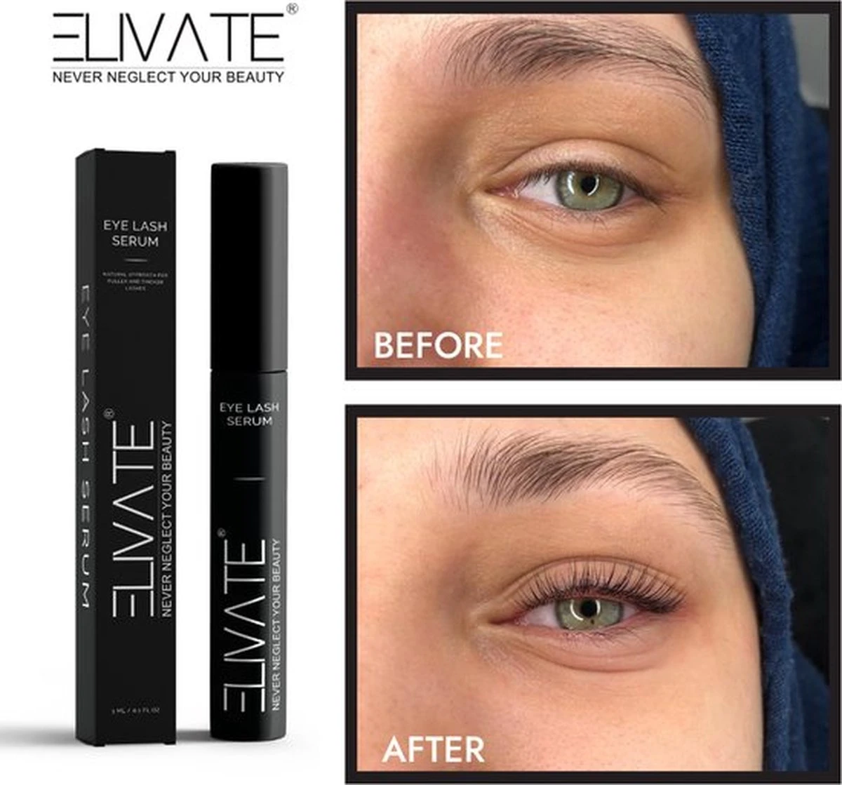 Elivate® 2x Wimperserum 3ml - Afbeelding 8