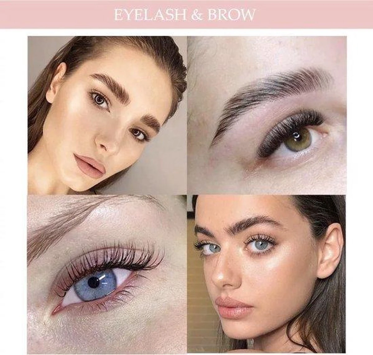 Mimlo Professionele Wimper & Wenkbrauw Lifting Set - Lash Lift Kit - Wimperlifting Set - Browlift - Permanente Wimper Kruller - Lash & Brow Lift Kit - Afbeelding 2
