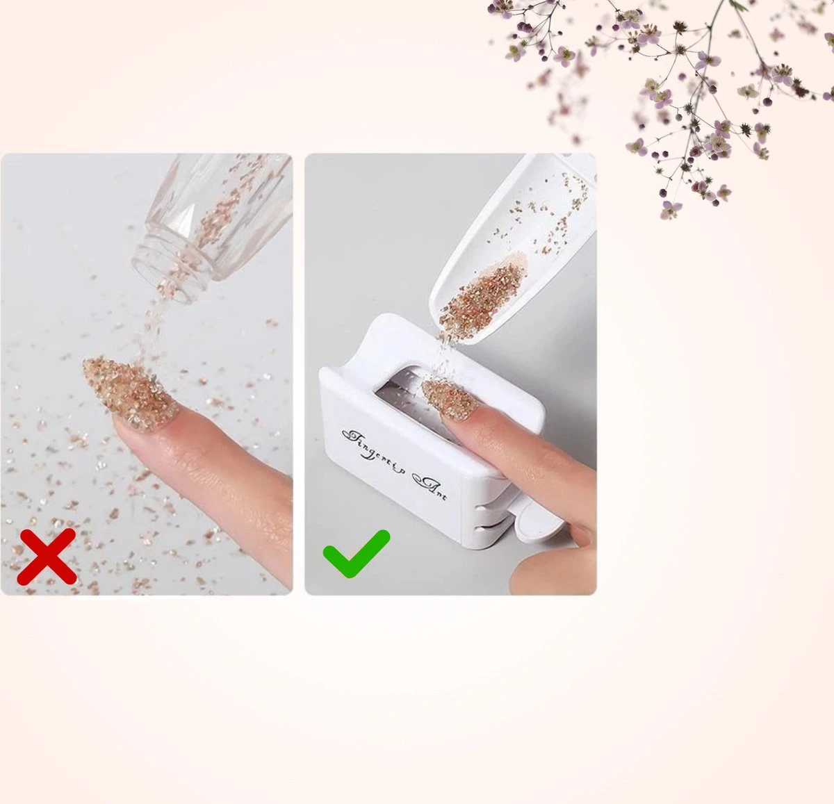 Merkloos Nagel Poeder Bakje - Dip Bakje - Dipping Powder - Afbeelding 6