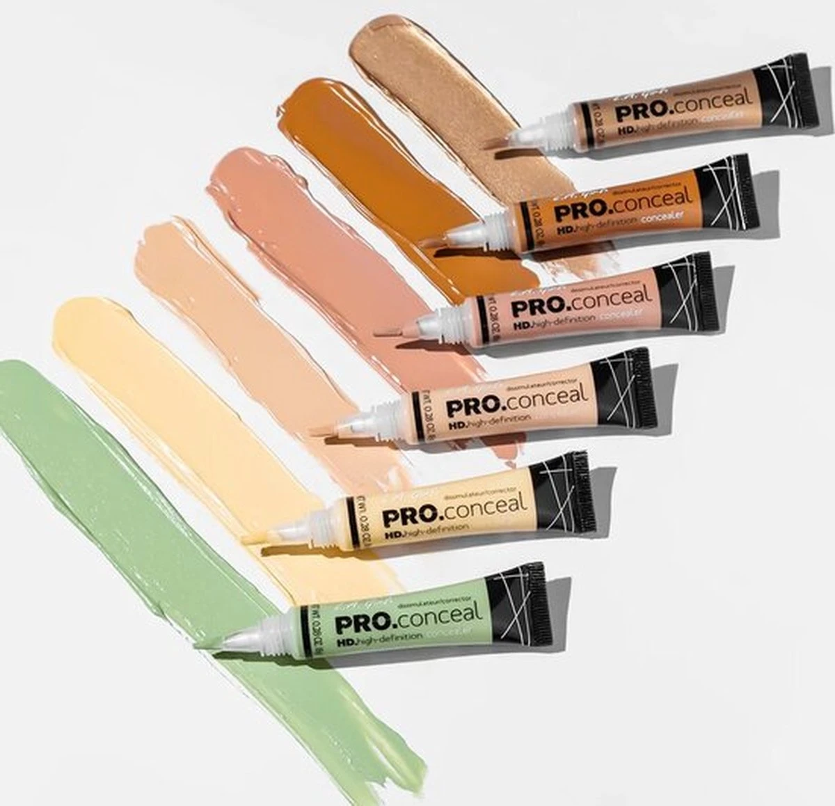 L.A. Girl - HD Pro Concealer - GC990 - Orange - Corrector - Oranje - Medium Tot Donkere Huid - Cruelty Free - 8 G - Afbeelding 4