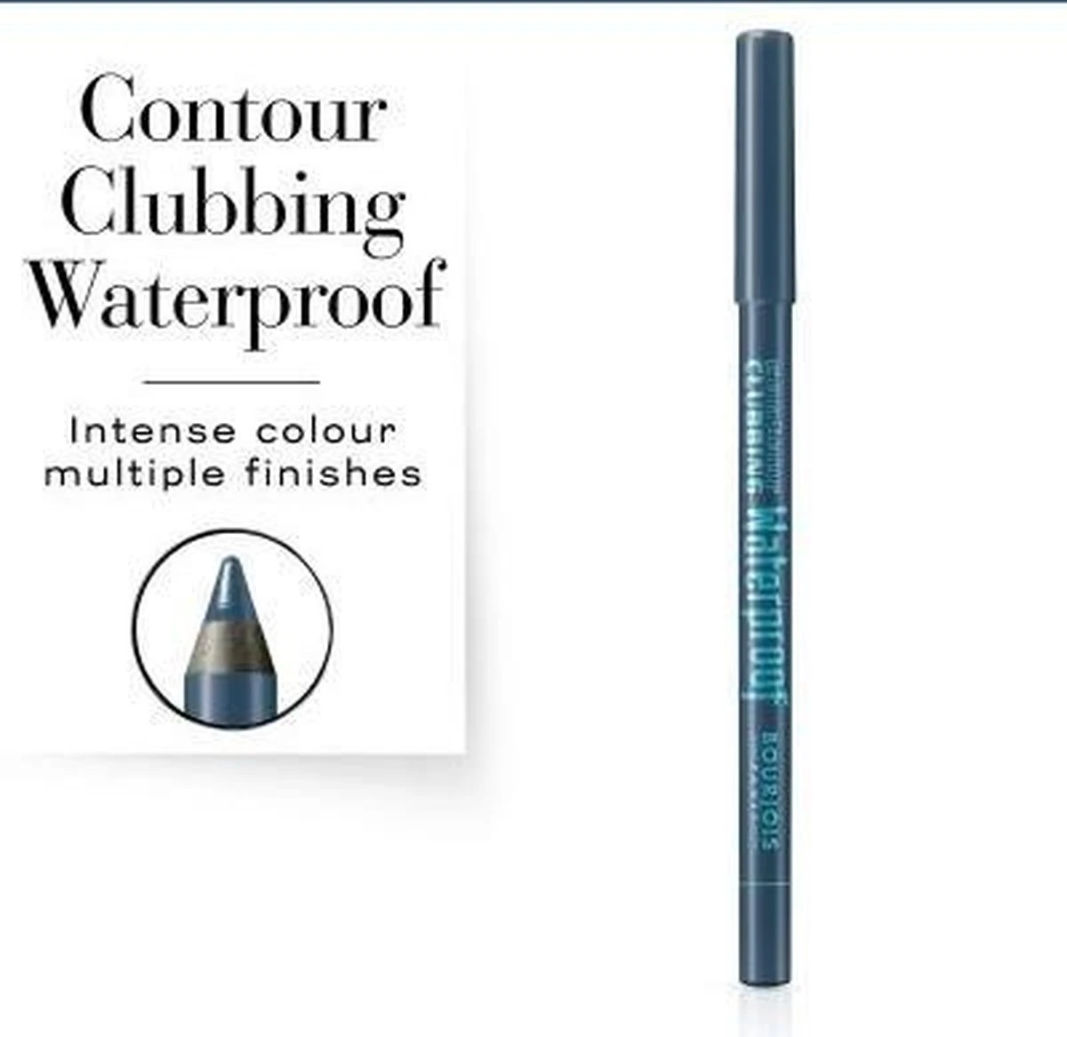 Bourjois Contour Clubbing Waterproof Oogpotlood - 61 Denim'Pulse - Afbeelding 10