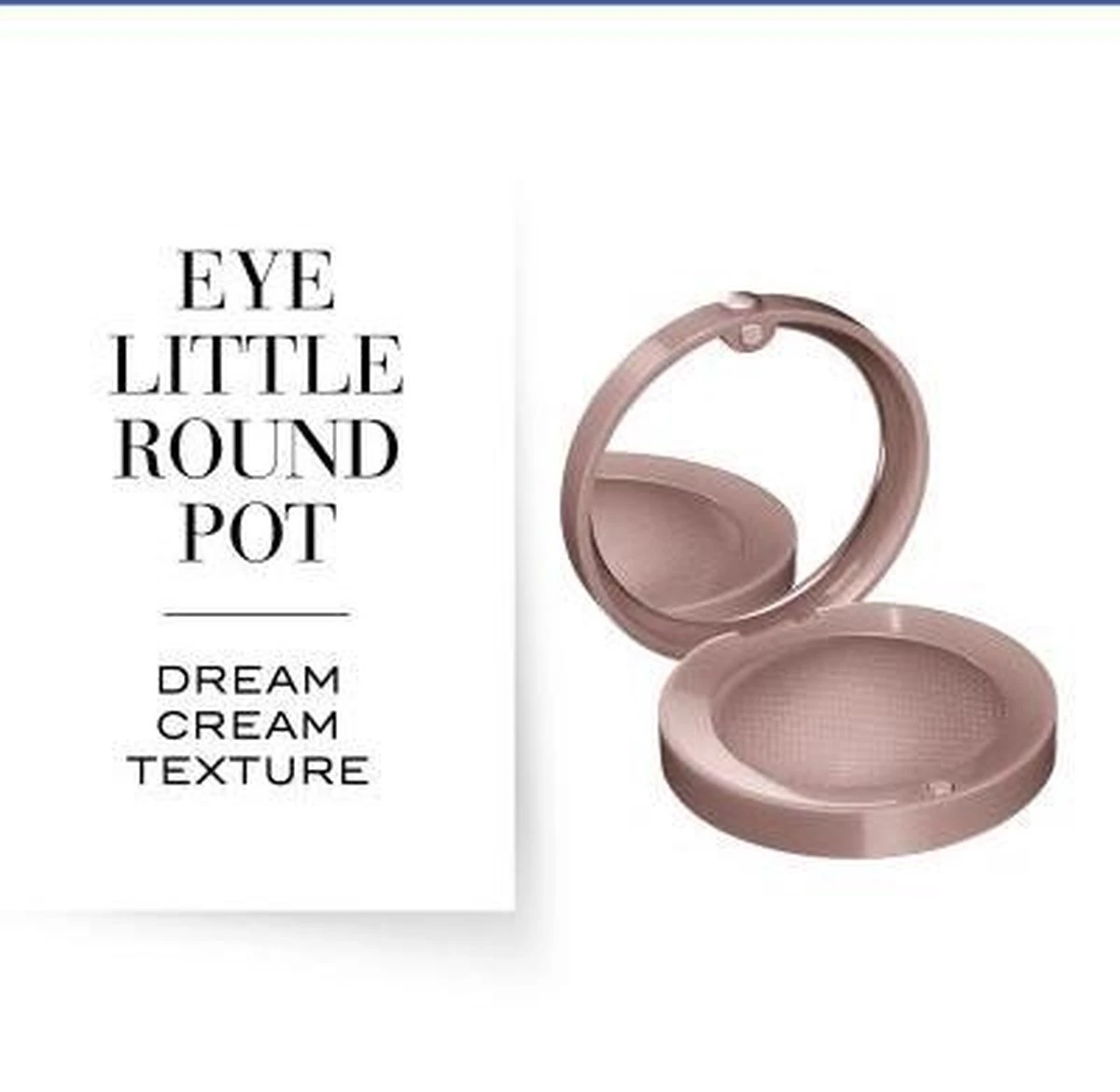 Bourjois NEW ROUND POT MONO - 06 - Dark Taupe - Afbeelding 2