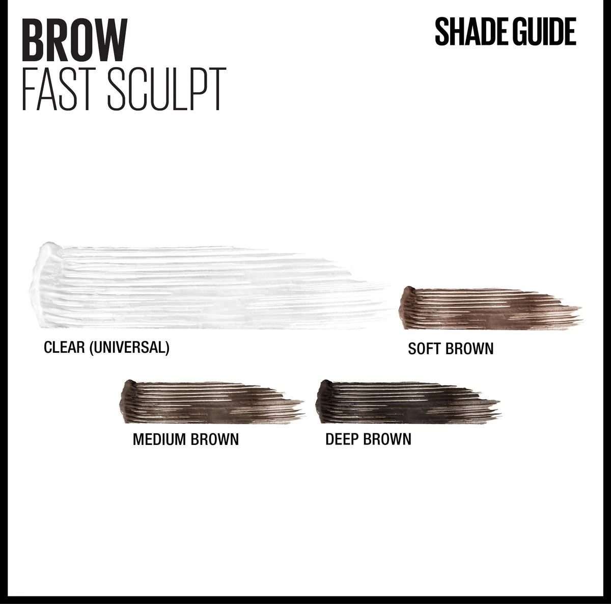 Maybelline Brow Fast Sculpt - 06 Deep Brown - Wenkbrauwgel - Afbeelding 7