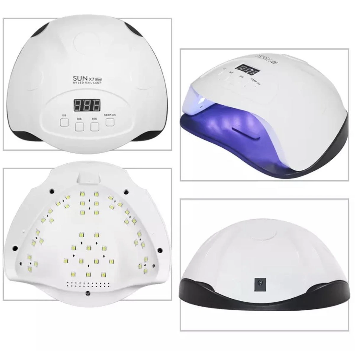 Nageldroger- 90 Watt LED UV Inclusief Manicure- Pedicure Set - Professioneel - Nagel Lamp LED - Professionele Nageldroger - Ledlamp - Gel Nagellak - Gelpolish - Gel Nagels - Builder Gel - Acryl - Afbeelding 5