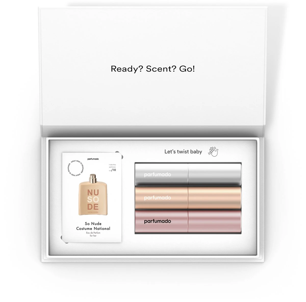 Parfumado Giftset For Her (Costume Nationale So Nude- Made In Pigalle Sophie- Ulrich Lang New York 17 Nandan Road)