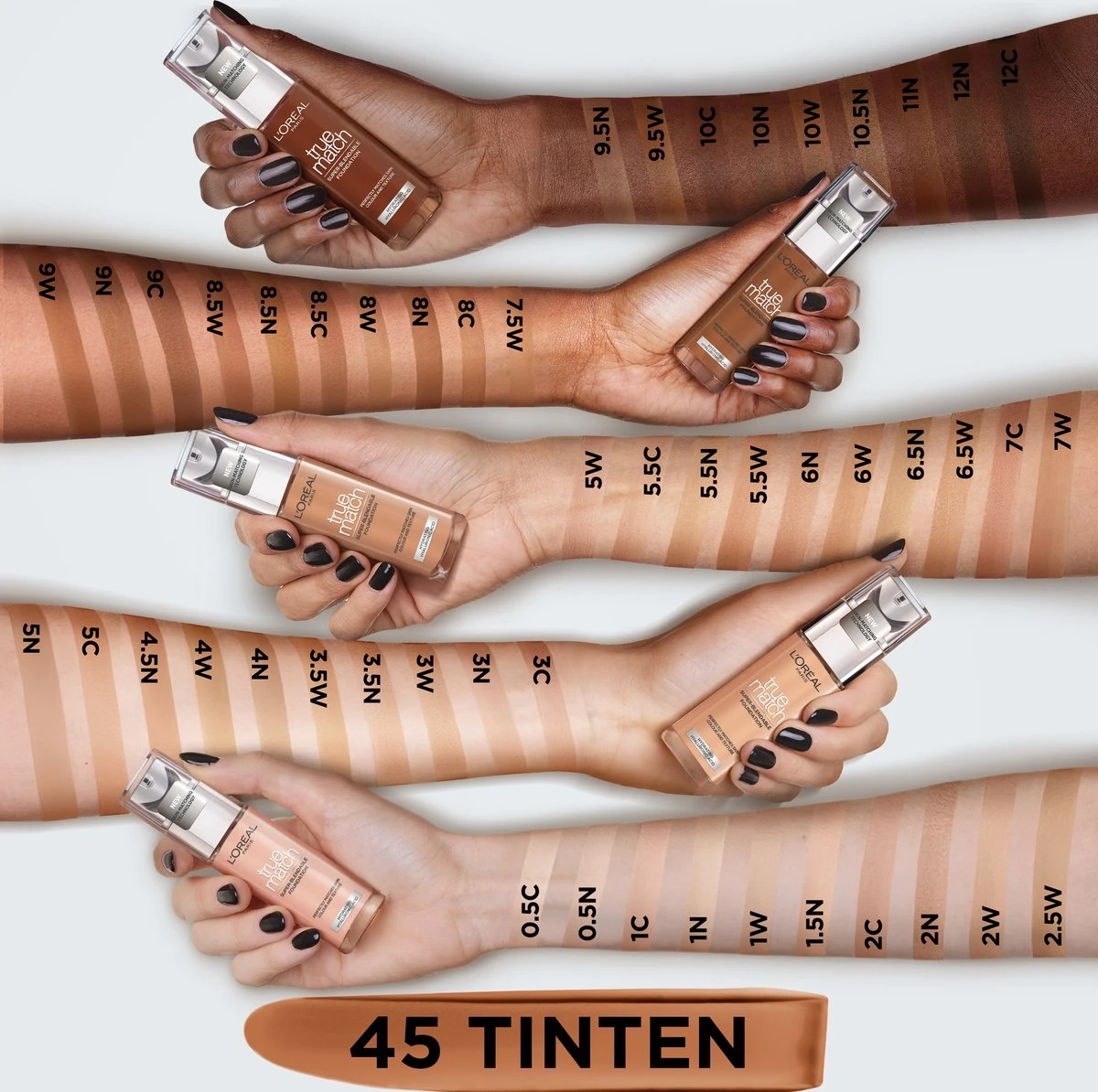 L’Oréal Paris - True Match Foundation - 6N - Natuurlijk Dekkende Foundation Met Hyaluronzuur En SPF 16 - 30 Ml - Afbeelding 4