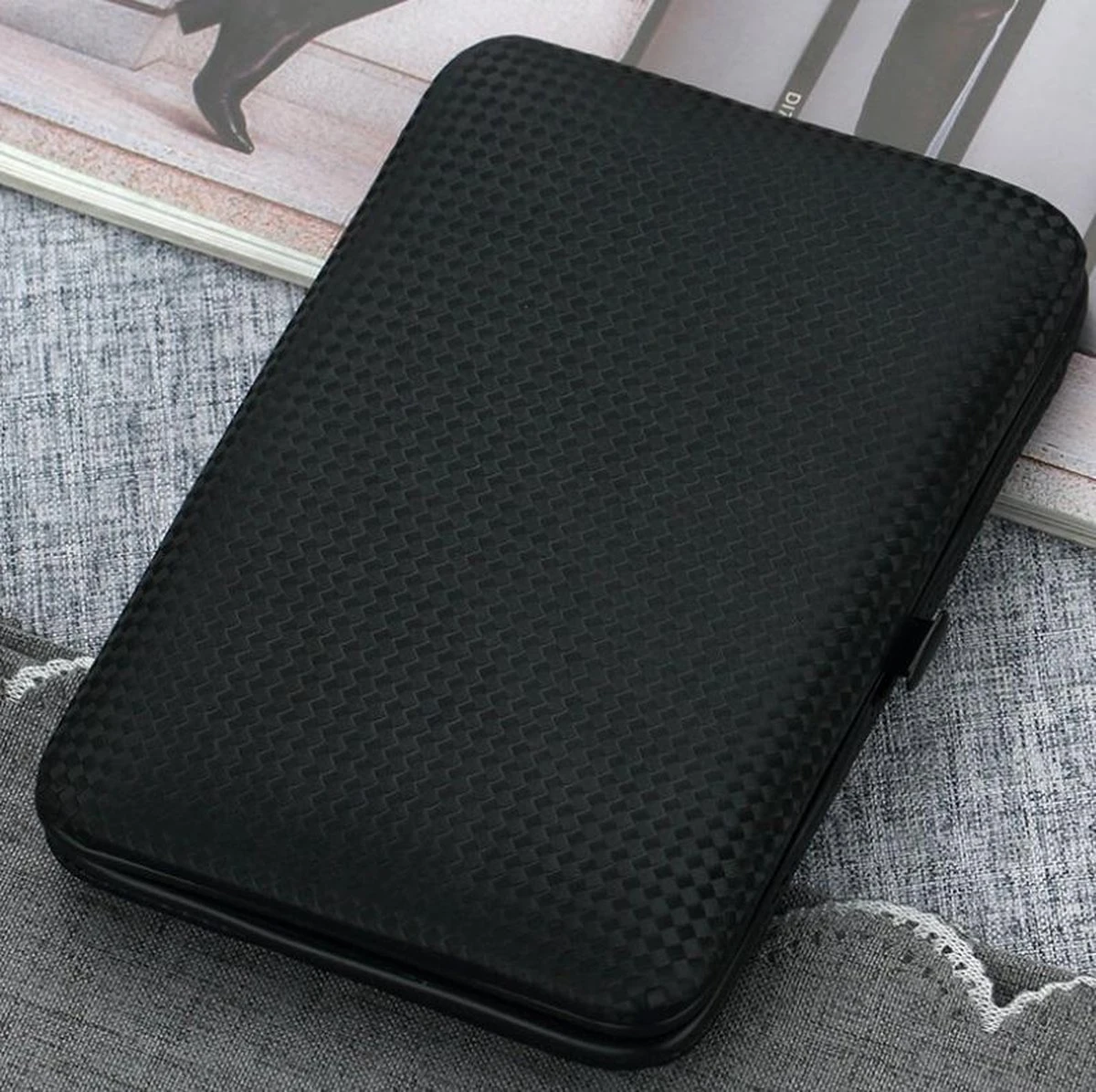 XYZ Goods - Manicure En Pedicure Set - 18 Delige-set Inclusief Nagelknipper In Nette Lederen Opberg Etui - Afbeelding 7