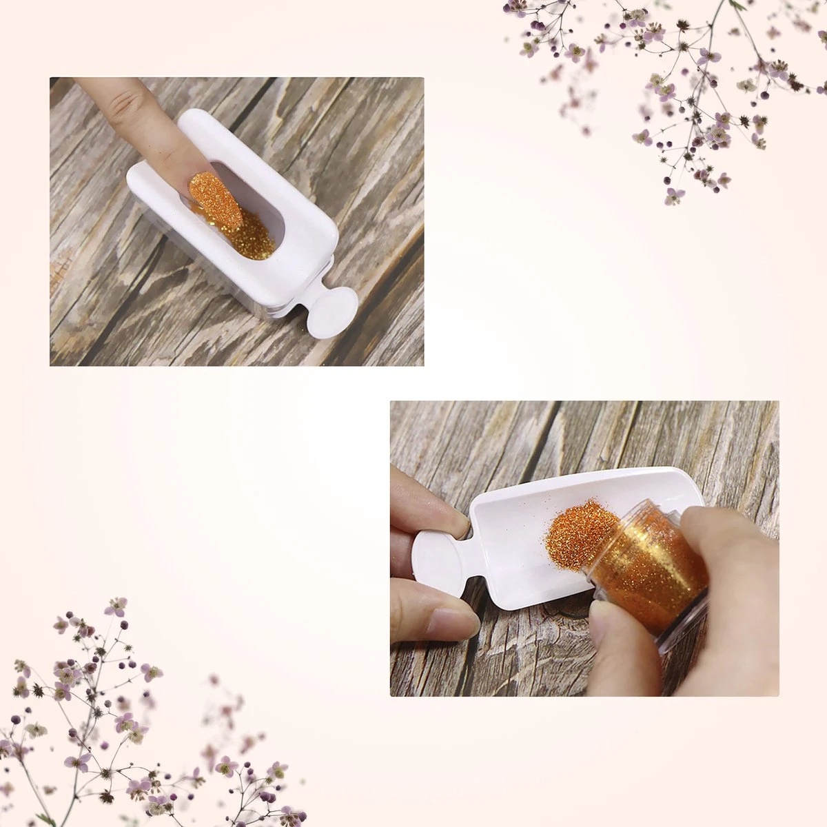 Merkloos Nagel Poeder Bakje - Dip Bakje - Dipping Powder - Afbeelding 4