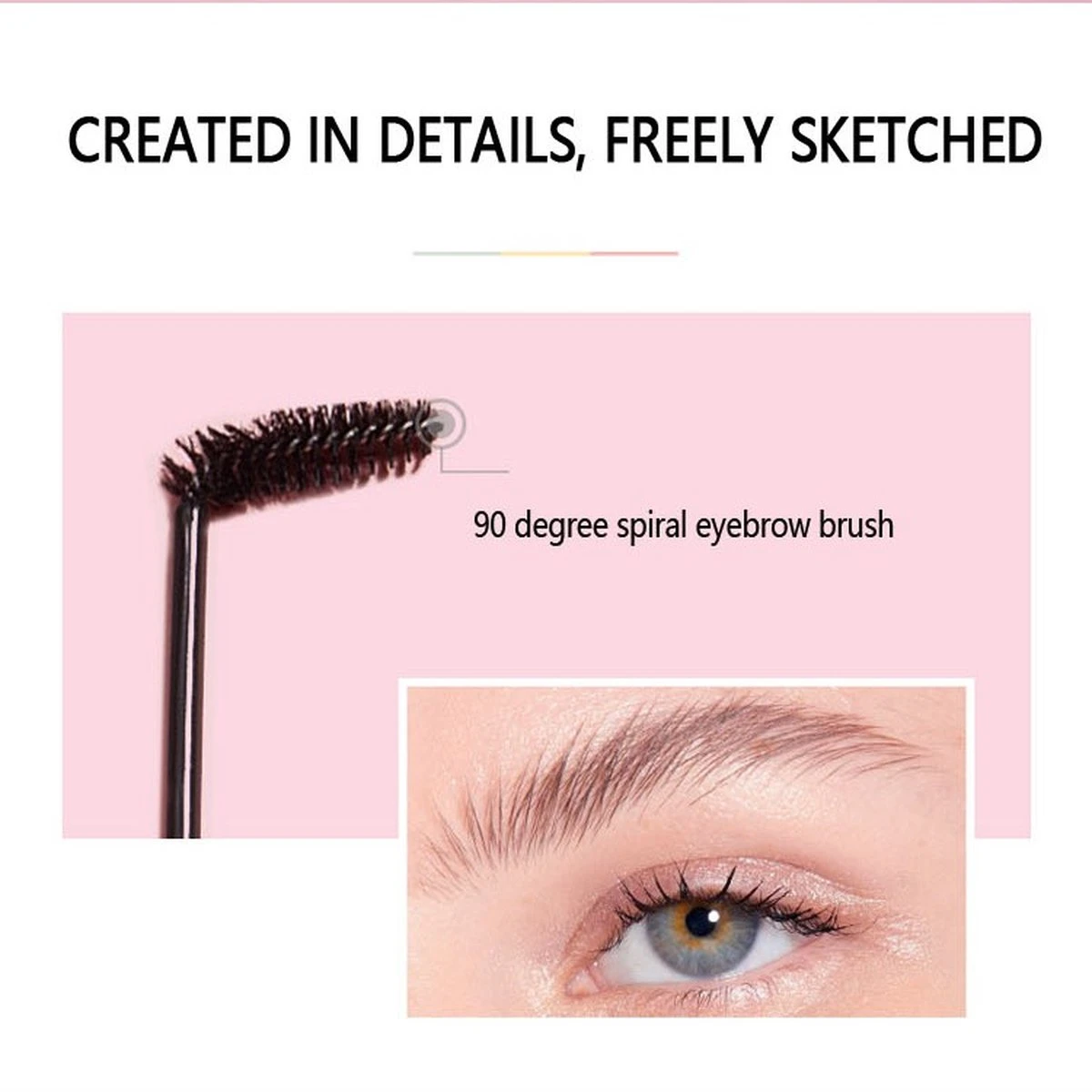 Palm Brow Styling Soap - 100% Vegan - Wenkbrauw Styling Zeep - Wenkbrauwgel Met Langdurig Effect – Veilig En Natuurlijk – Brow Shaping - Wenkbrauw Soap - Afbeelding 5