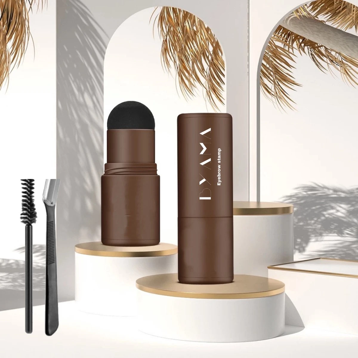 Eye Brow Stamp Set - Brow Stamp - Wenkbrauwstempel - Wenkbrauw Stempel - Wenkbrauwstick - Wenkbrauw Sjabloon - Wenkbrauw Poeder - Wenkbrauw Stempel Kit - Wenkbrauw Verf - Wenkbrauw Trimmer - Brow Lift - Lash Lift