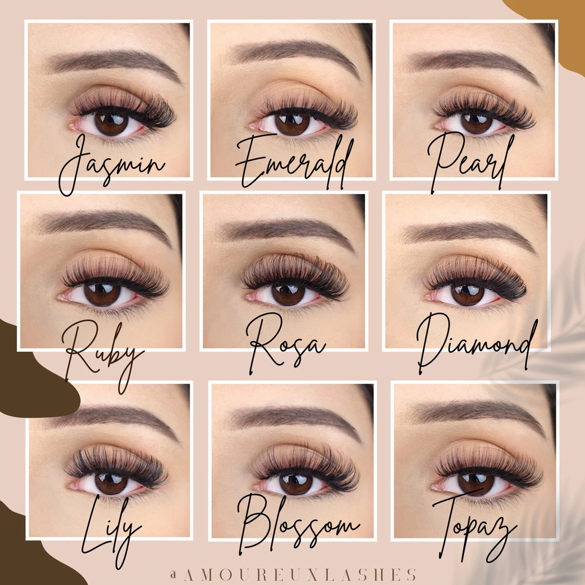 Merkloos Nep Wimpers Russisch Volume- Emerald Wimperextension Lashes - Afbeelding 2