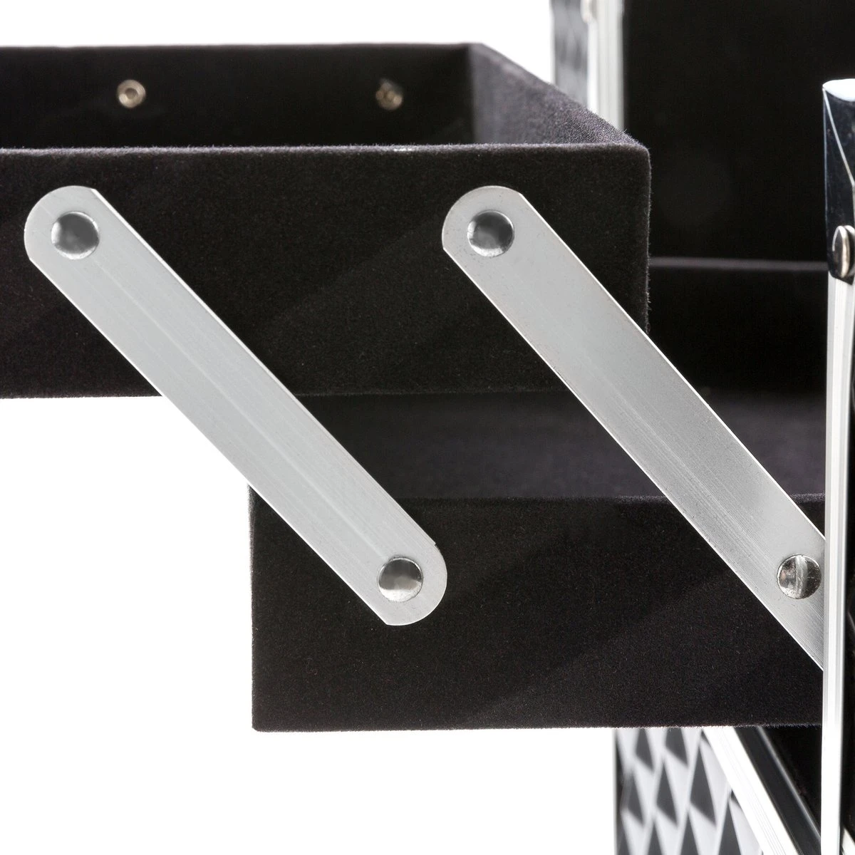 AREBOS Cosmeticakoffer Beauty Case Multikoffer 15 L Zwart - Afbeelding 12