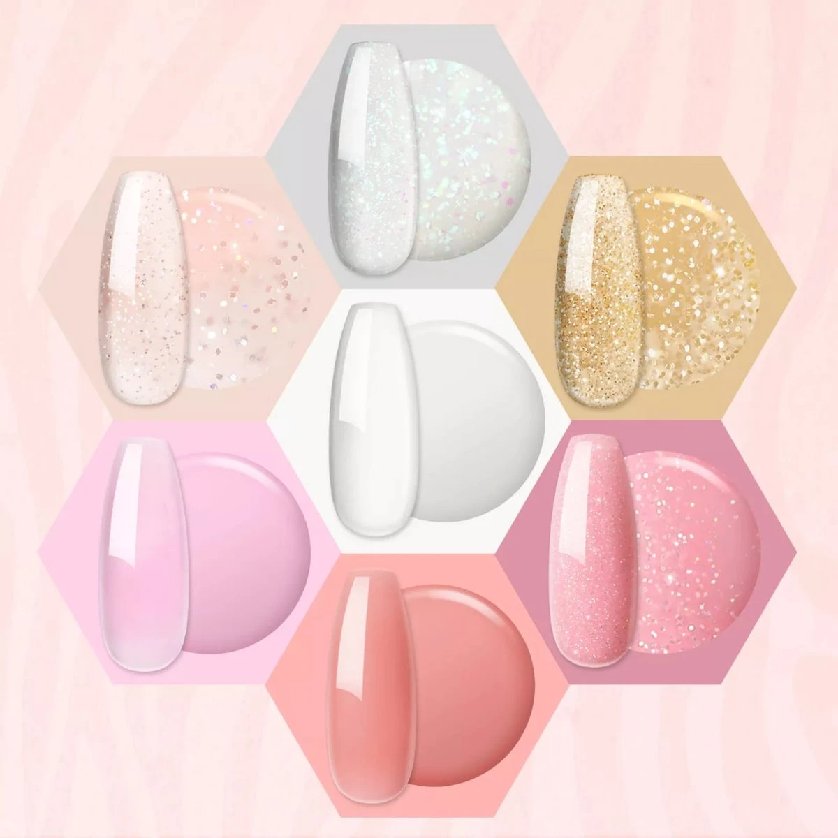 Polygel Kit - Polygel Set - Nagelverlenging - Polygel 7 Kleuren - Polygel Nagels - Kunstnagels - Gel Polish - Acryl Gellak - Afbeelding 12