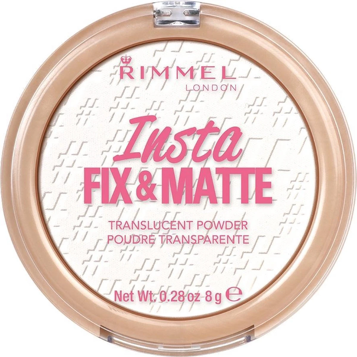 Rimmel London Insta Fix & Matte Make-uppoeder - 01 Clear - Afbeelding 11