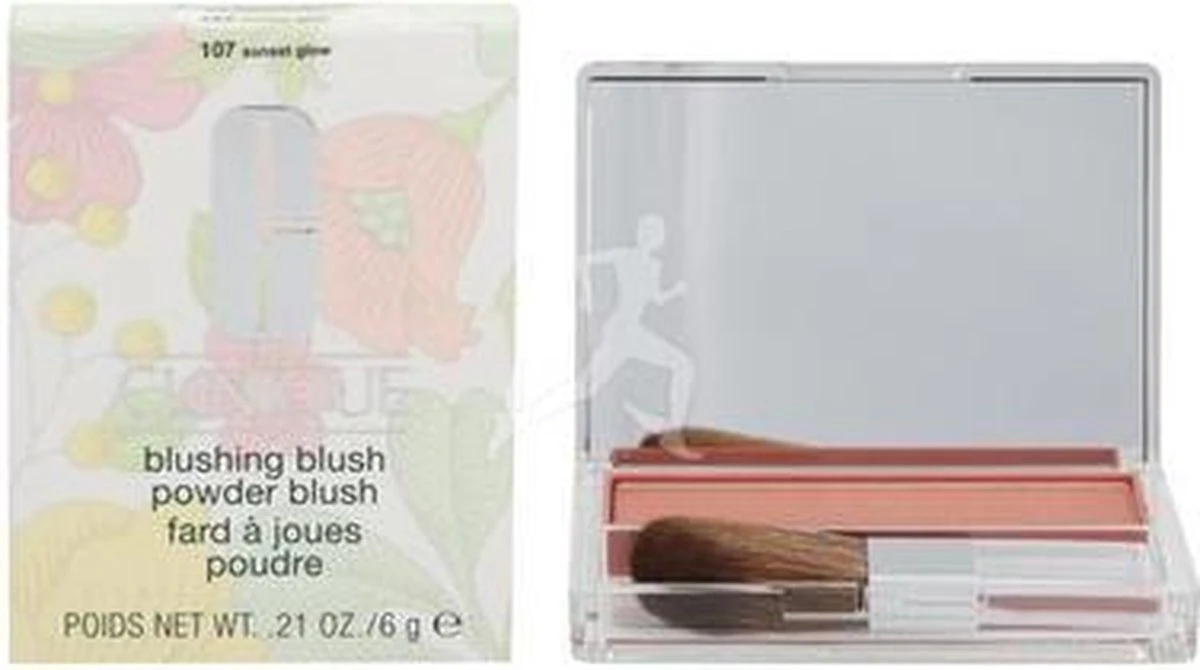 Clinique Blushing Blush Powder Blush - 107 Sunset Glow - Afbeelding 5