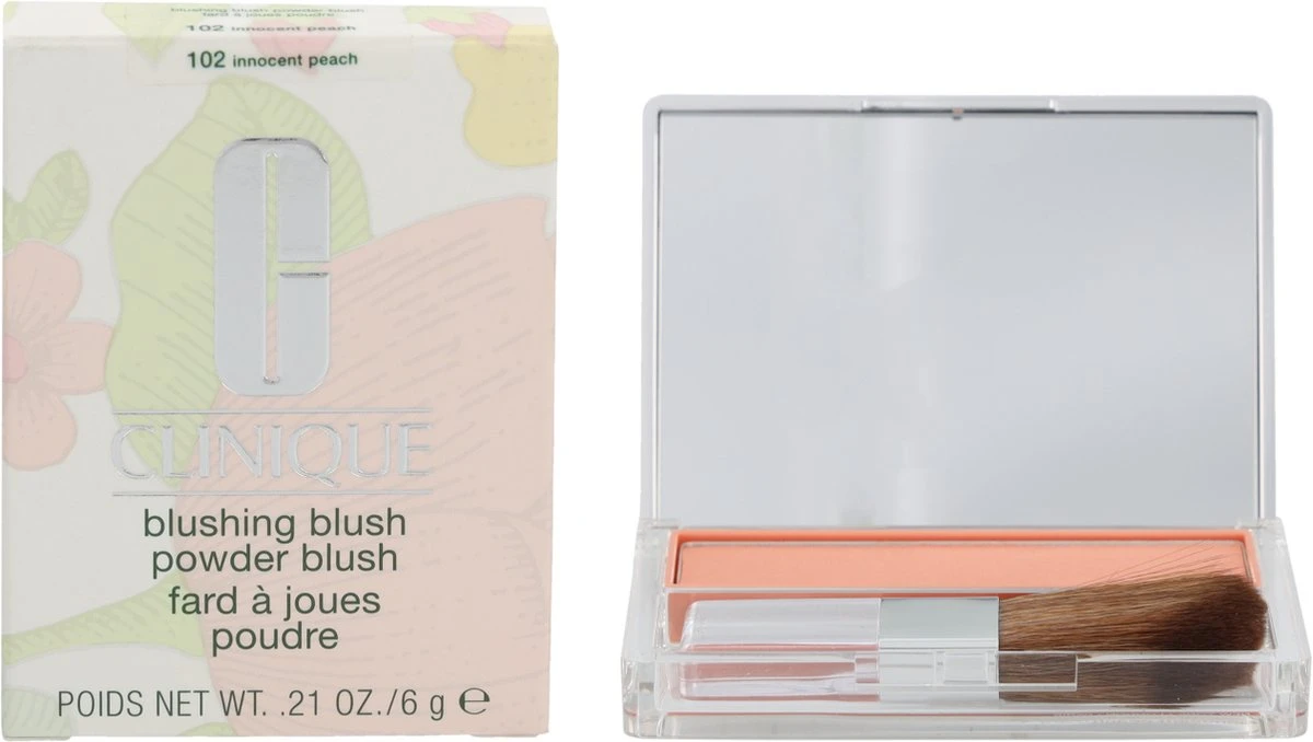 Clinique Blushing Blush Powder Blush - 102 Innocent Peach - Afbeelding 15