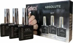 Gellex - SET Absolute Gel Builder In A Bottle "Athena" 15ml - Starterspakket 3x15ml - Gellak - Gel Nagellak- Gel Nagels
