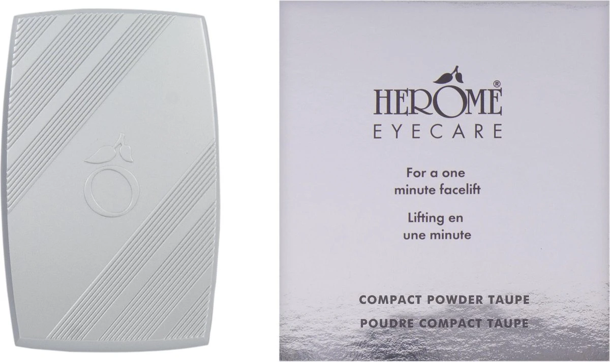 Herome Eye Care Wenkbrauw Poeder Taupe - Compact Brow Powder - Waterproof Verrijkt Met Panthenol - Volumineuze Wenkbrauwen - Afbeelding 4