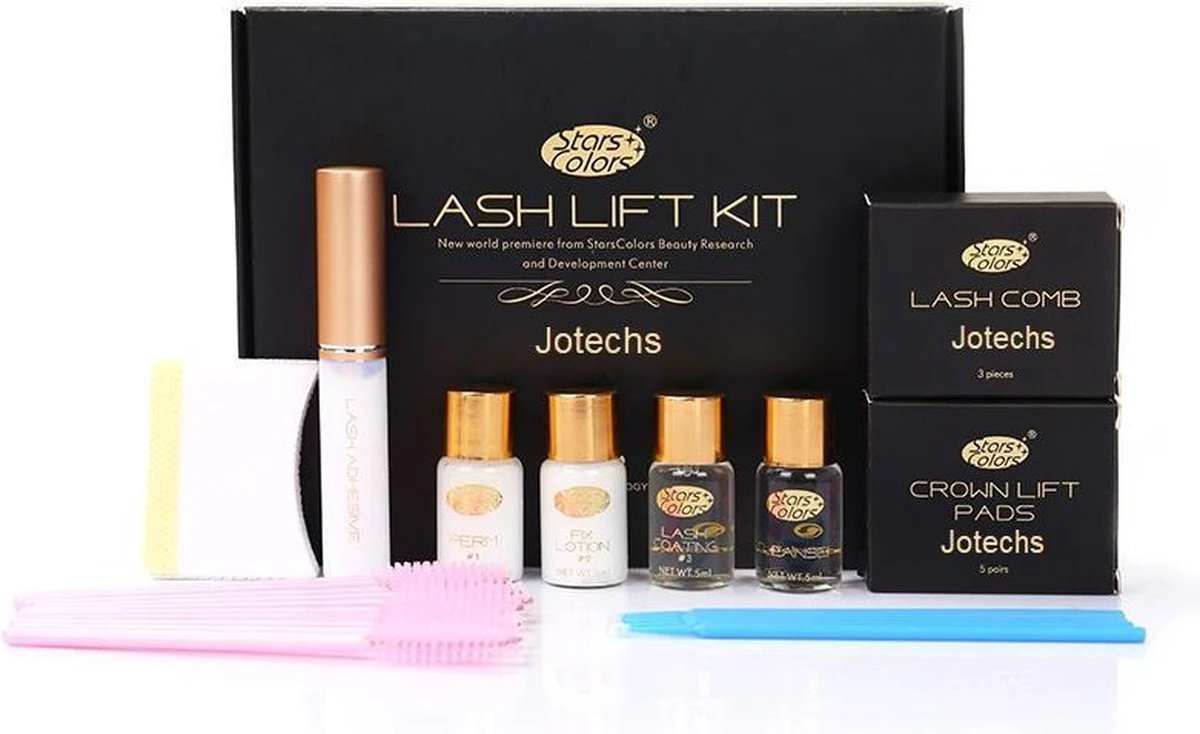 Jotechs Wimperlifting Set - Lash Lift Kit - Professionele Set Om Thuis Te Gebruiken - Professionele Wimperlifting Set - Wimperlift - Wimperlifting - Wimper Lift - Wimperserum - Lash Lift Kit - Wimpers Krullen - Nieuw Model 2023 - Afbeelding 6
