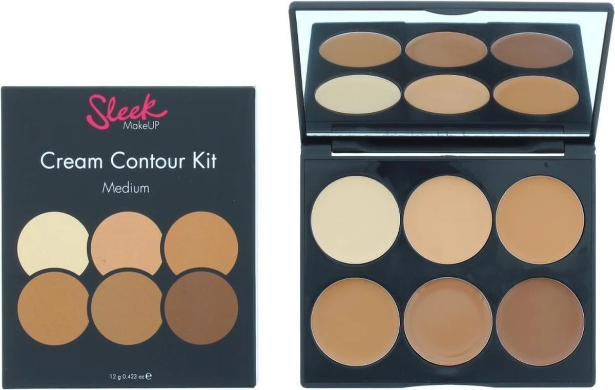 Sleek Cream Contour Kit - Medium - Afbeelding 6