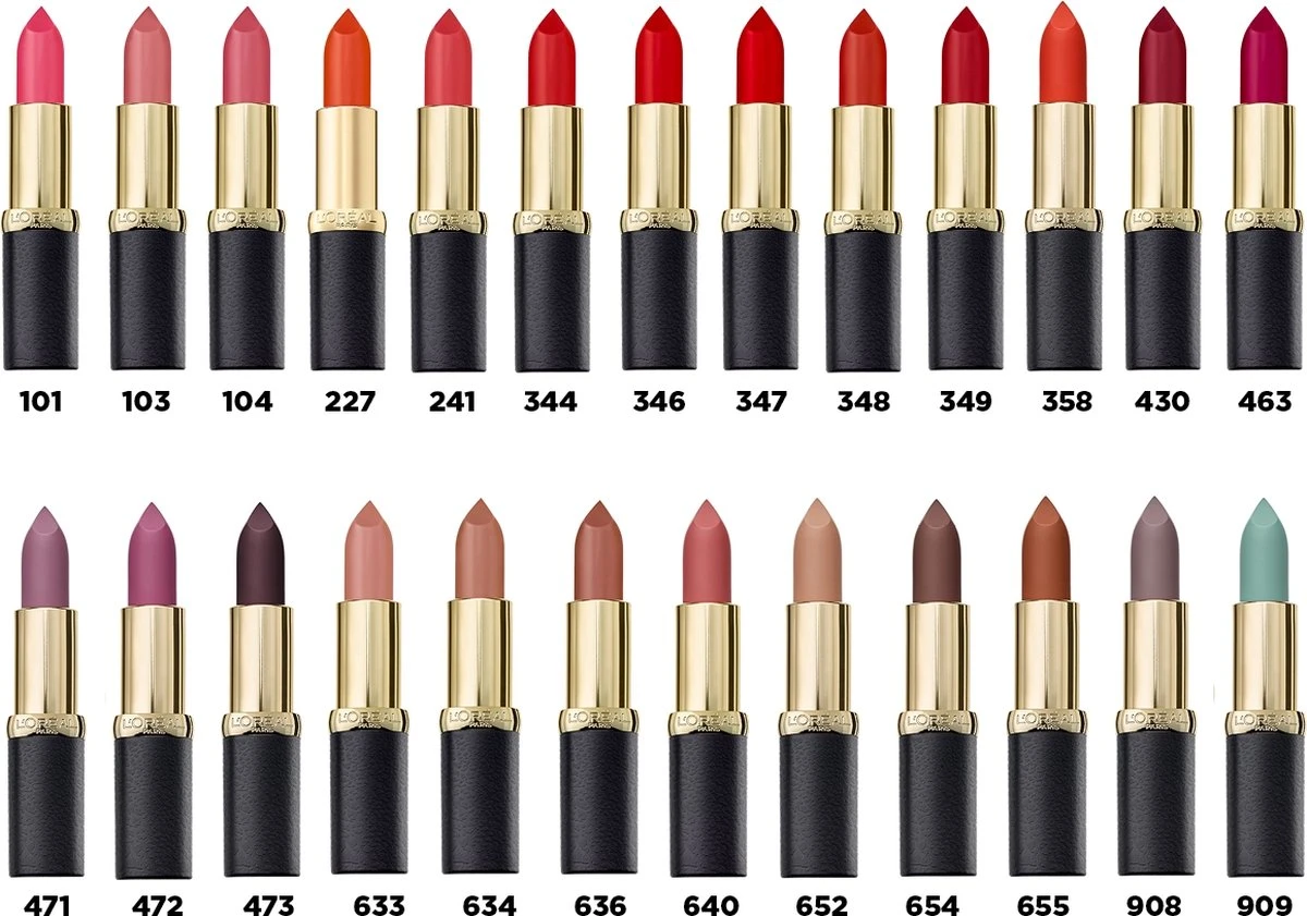 L'Oréal Paris Color Riche Matte Lippenstift - 358 Lava - Afbeelding 7