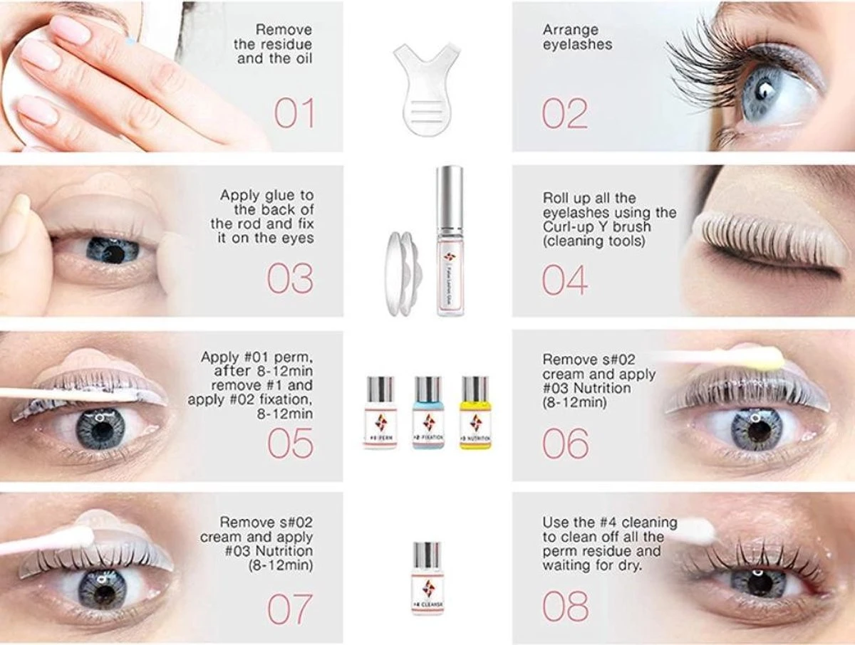 Iconsign® Professionele Wimperlifting Set - Lash Lift - Lash Kit - Wimperserum - Afbeelding 8