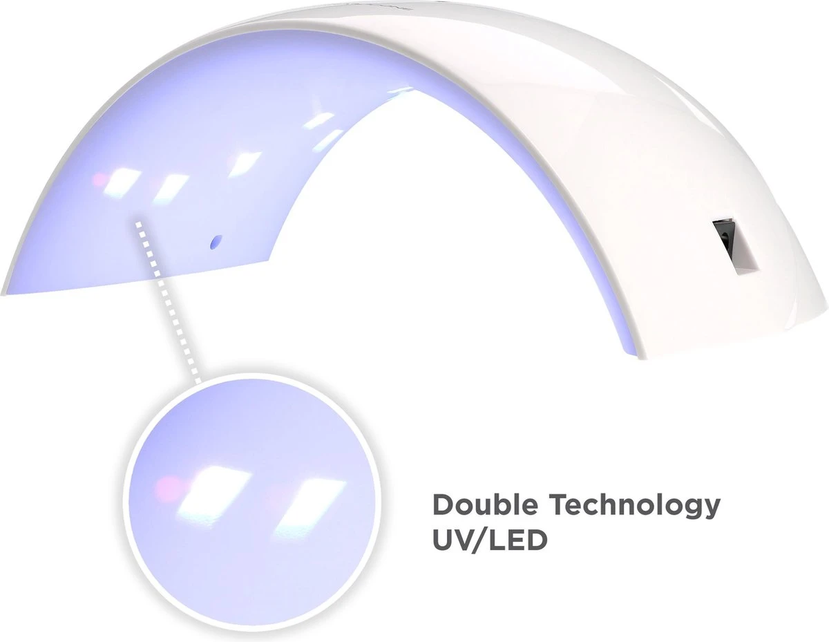 Gellak Starterspakket – Méanail Kit Design - Led Lamp – Gel Nagellak 15ml - Heaven - Afbeelding 6