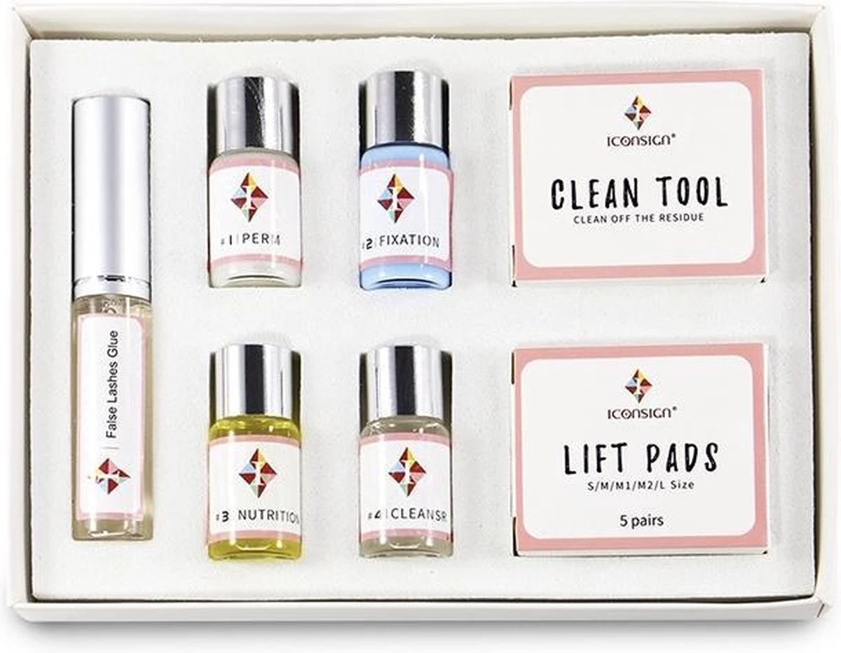 Iconsign® Professionele Wimperlifting Set - Lash Lift - Lash Kit - Wimperserum - Afbeelding 7