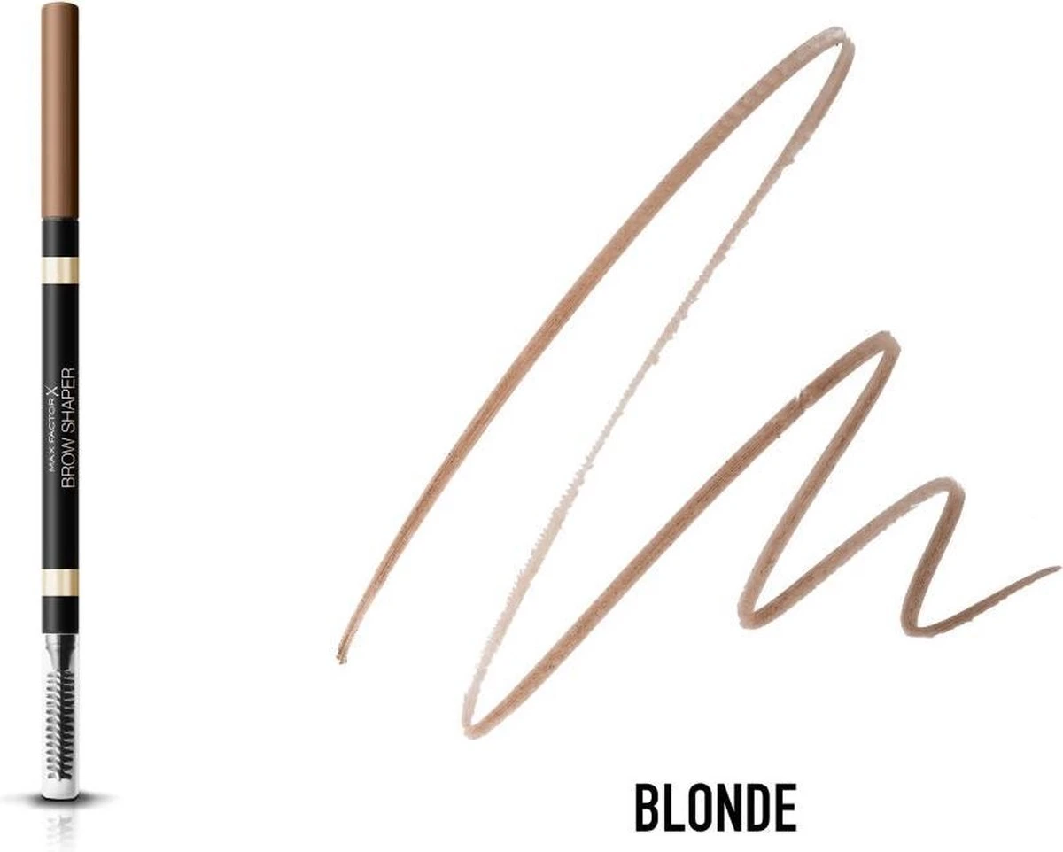 Max Factor Brow Shaper Wenkbrauwpotlood - 10 Blonde - Afbeelding 9