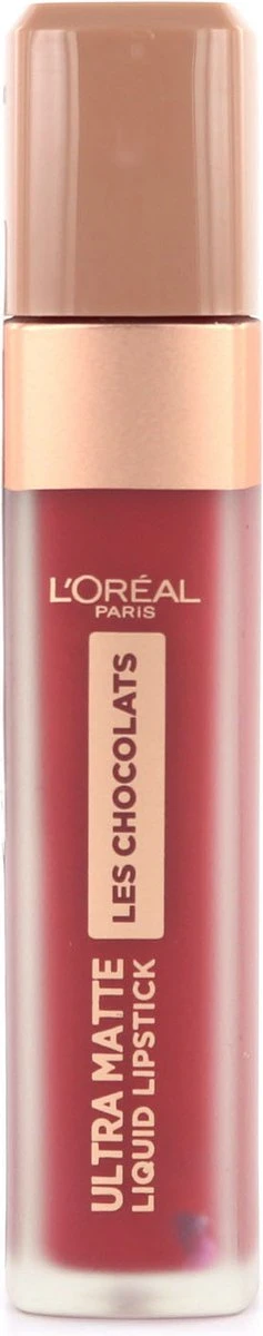 L'Oréal Paris Les Chocolates Ultra Matte Liquid Lippenstift - 864 Tasty Ruby - Afbeelding 10