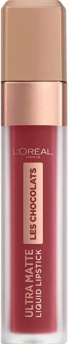 L'Oréal Paris Les Chocolates Ultra Matte Liquid Lippenstift - 864 Tasty Ruby - Afbeelding 7