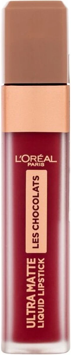 L'Oréal Paris Les Chocolates Ultra Matte Liquid Lippenstift - 864 Tasty Ruby - Afbeelding 14