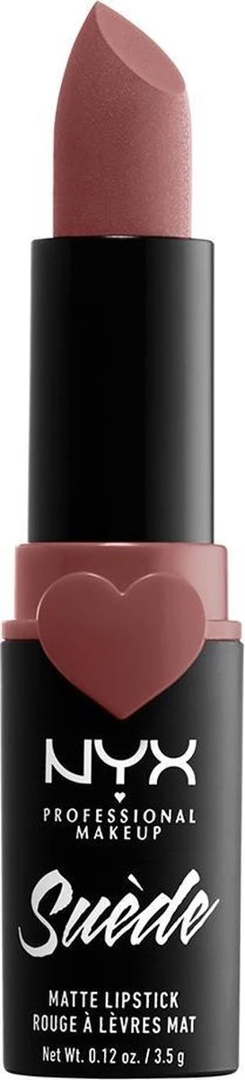 NYX Professional Makeup Suede Matte Lipstick - Brunch Me SDMLS05 - Lippenstift - 3,5 Gr - Afbeelding 4