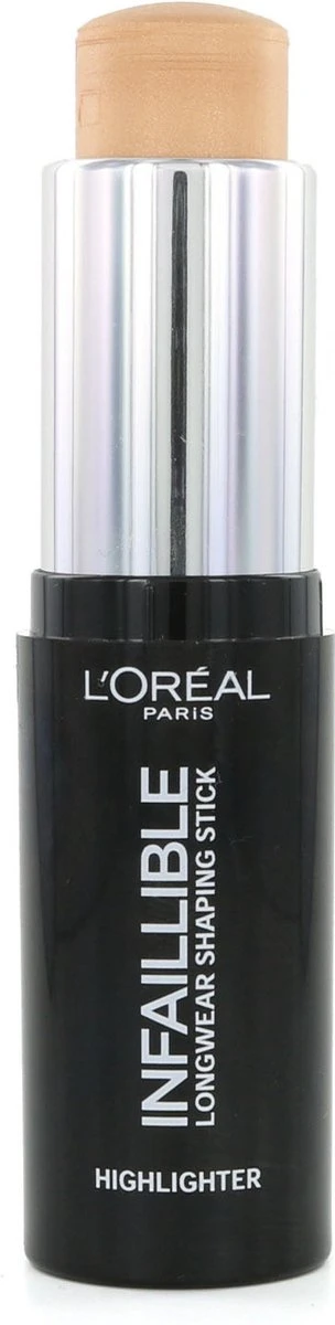 L'Oréal Infallible Longwear Shaping Highlighter Stick - 502 Gold Is Cold - Afbeelding 2
